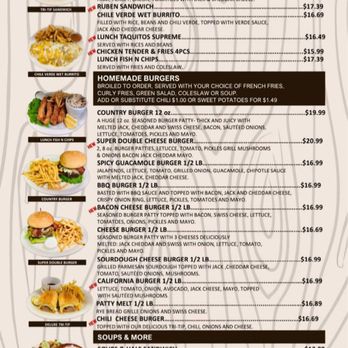 Fresno Country Cafe - Menu - Breakfast & Brunch Near Me - Fresno, California Fresno Country Cafe - Menu - Breakfast & Brunch Near Me - Fresno, California