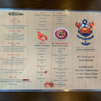 Captain Crab & Ramen - Ramen Near Me - Yakima, Washington