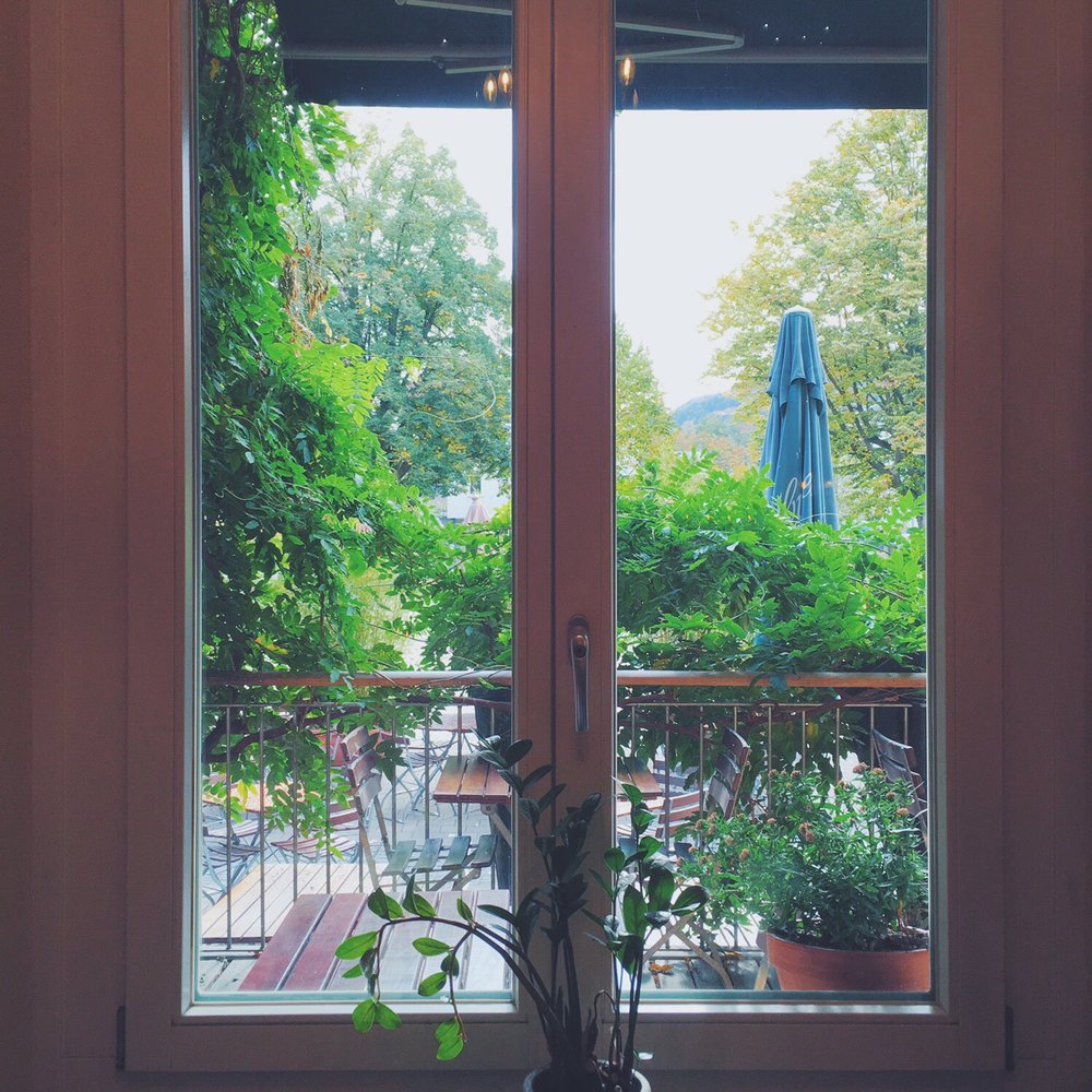 Süden - inside looking out, october 2016 - Restaurants Near Me - Freiburg, BW