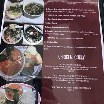 Sunny Pho - Menu - Vietnamese Near Me - Madison, Wisconsin Sunny Pho - Menu - Vietnamese Near Me - Madison, Wisconsin