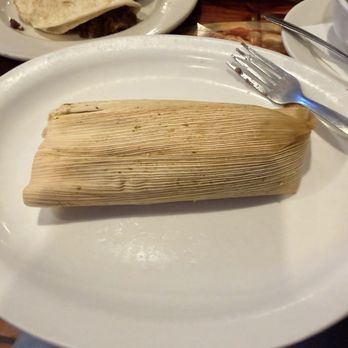 Taqueria Los Hermanos - Pork tamale with green sauce (à la cart) - Mexican Near Me - Suwanee, Georgia Taqueria Los Hermanos - Pork tamale with green sauce (à la cart) - Mexican Near Me - Suwanee, Georgia