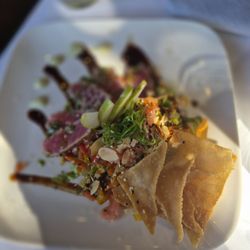 Napa Valley Bistro - Seasame Cristed Ahi Tune (Starter Appetizer)