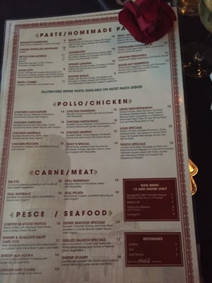 Menu photo 7 Eddie's Napolis Frisco Frisco, TX
