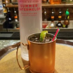 Cafe 33 Steakhouse & Whiskey Bar - Watermelon Mule