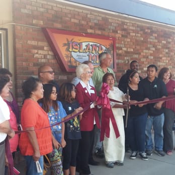 Island Mix's - The ribbon cutting for the grand opening - Filipino Near Me - Lompoc, California