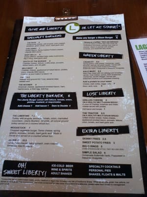 Menu photo 8 Liberty Burger - Keller Springs Dallas, TX Menu photo 8 Liberty Burger - Keller Springs Dallas, TX