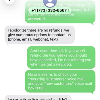 Turdminators Pet Waste Removal - Texts showing poor customer service from this business. - Pet Waste Removal Near Me - Chicago, Illinois Turdminators Pet Waste Removal - Texts showing poor customer service from this business. - Pet Waste Removal Near Me - Chicago, Illinois