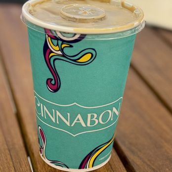 Cinnabon - 05.10.24 Birthday treat - small Iced Flavored Cold Brew [Vanilla] - Bakeries Near Me - Roseville, California
