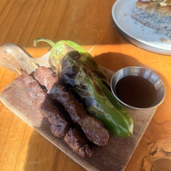 Wahpepah’s Kitchen - I love the taste of this wile meat and the chille pepper was a nice touch. - Salad Near Me - Oakland, California