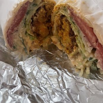 Ok’s Deli - Curry Kabocha Falafel Wrap (VEGAN) - Delis Near Me - Oakland, California