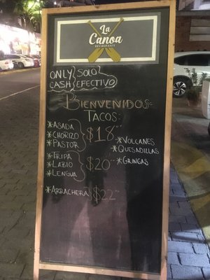 Menu photo 3 La Canoa Puerto Vallarta, JAL Menu photo 3 La Canoa Puerto Vallarta, JAL