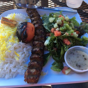 AZ Kabob House - Ground beef kabob plate - Persian/Iranian Near Me - Phoenix, Arizona