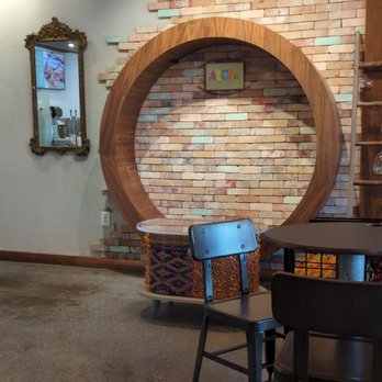 AtCha - Cozy tea corner on a rainy day. - Sandwiches Near Me - Houston, Texas