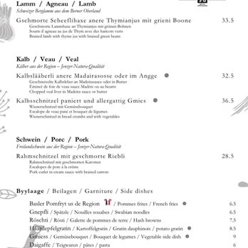 Restaurant Gifthüttli - Menu - Swiss Food Near Me - Basel, BS Restaurant Gifthüttli - Menu - Swiss Food Near Me - Basel, BS