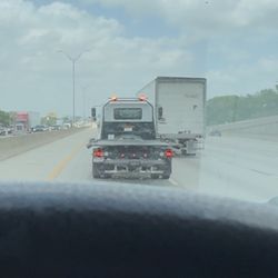Awesome Roadside - Driver driving erratically, slamming on brakes, marching last minute! Camping in the fast lane
