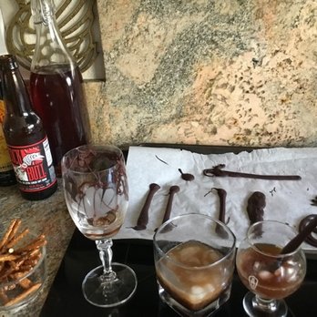 Mindo Chocolate Makers - Three cocktails and swizzles! - Chocolatiers & Shops Near Me - Dexter, Michigan