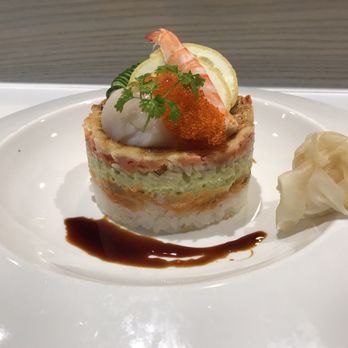 Miku - chirashi tart. aka the sushi cake - Japanese Near Me - Vancouver, British Columbia Miku - chirashi tart. aka the sushi cake - Japanese Near Me - Vancouver, British Columbia
