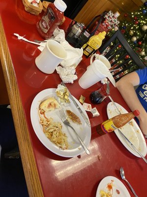 Photo of Charlie's Diner - Jacksonville, FL, US. How can scrambled eggs be so amazing?