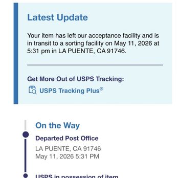 US Post Office - Package I dropped off NEVER LEFT THE FACILITY! - Post Offices Near Me - La Puente, California US Post Office - Package I dropped off NEVER LEFT THE FACILITY! - Post Offices Near Me - La Puente, California