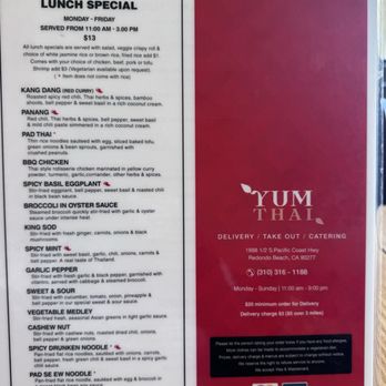 Yum Thai Bistro - Thai Near Me - Redondo Beach, California Yum Thai Bistro - Thai Near Me - Redondo Beach, California
