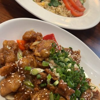 Pho Saigon House - Orange chicken Pineapple Fried Rice - Vietnamese Near Me - Tacoma, Washington