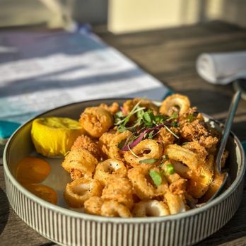 Larsen - Fried calamari - Cocktail Bars Near Me - Laguna Beach, California Larsen - Fried calamari - Cocktail Bars Near Me - Laguna Beach, California