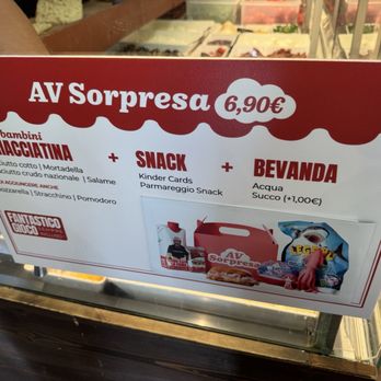 All'Antico Vinaio - Menu - Sandwiches Near Me - Florence, FI