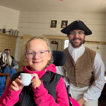 R. Charlton Coffee House - My daughter and Michael. - Landmarks & Historical Buildings Near Me - Williamsburg, Virginia R. Charlton Coffee House - My daughter and Michael. - Landmarks & Historical Buildings Near Me - Williamsburg, Virginia