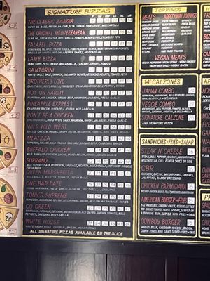 Menu photo 6 Bizza San Mateo, CA