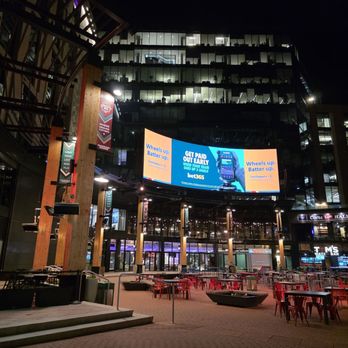 The Rally Hotel - The square outside the hotel has a cool watch area. - Hotels Near Me - Denver, Colorado