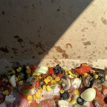 MOD Pizza - all toppings when to the end as the crew didnt take care of it.. - Fast Food Near Me - Napa, California