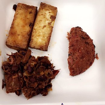 Little Beet - Sampler given by the wonderful beet employee- tofu, quinoa, and beans - Gluten-Free Near Me - White Plains, New York
