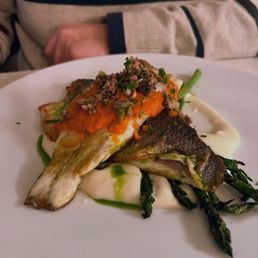 branzino was creative and uniquely presented. branzino was creative and uniquely presented.
