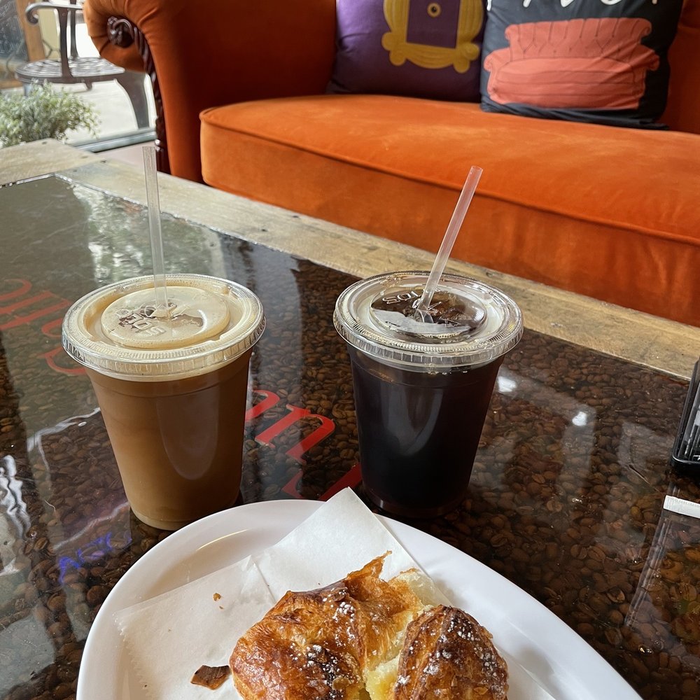 Baldwin Perk - Nitro cold brew, cold brew, and almond croissant. - Cafes Near Me - Orlando, Florida