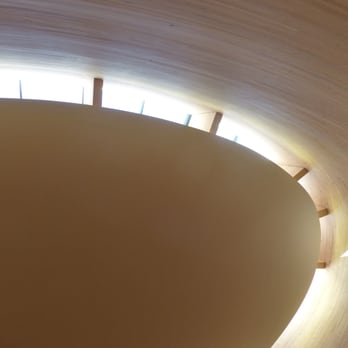 Kampin Kappeli - Windows at the very top -- Plenty of light without any of the distractions. - Churches Near Me - Helsinki, 18