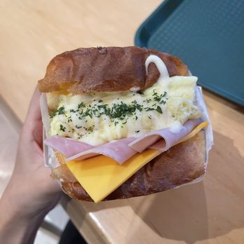 Orange Tokki - Ham & Cheese Egg Toast - Korean Near Me - Torrance, California