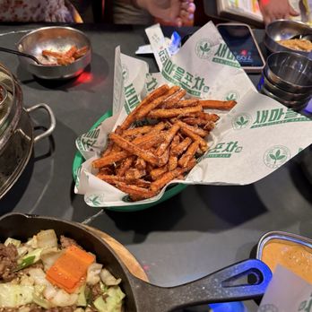 New Village Gastro Pub - Sweet Potato Fries - Korean Near Me - Northbrook, Illinois