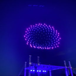 Awesome Drone Show by Pedrotti Ace, Fourth of July