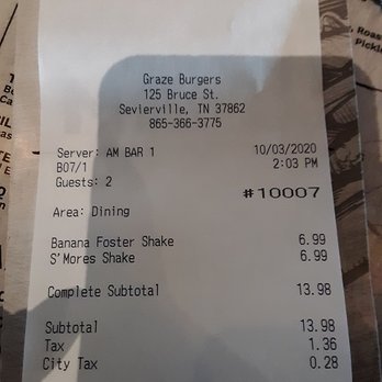 Graze Burgers - Burgers Near Me - Sevierville, Tennessee