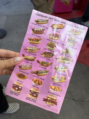 Menu photo 8 Pink's Hot Dogs Los Angeles, CA Menu photo 8 Pink's Hot Dogs Los Angeles, CA