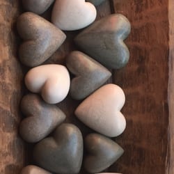 Mixta - Piedras en forma de corazón