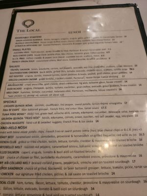 Menu photo 1 The Local Jacksonville, FL Menu photo 1 The Local Jacksonville, FL