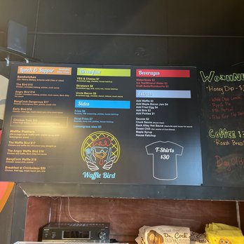 Waffle Bird - Menu - Waffles Near Me - Edmonton, Alberta Waffle Bird - Menu - Waffles Near Me - Edmonton, Alberta
