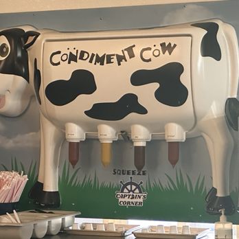 Captain's Corner - Best condiment bar ever! - Burgers Near Me - Smithville, Missouri