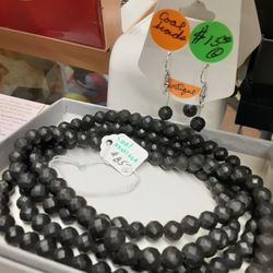 Diana's Gift Shop - Handmade, vintage or even antique jewelry made from coal image.