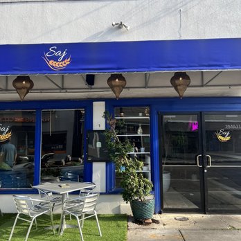 Saj - Front entrance - Mediterranean Near Me - New Orleans, Louisiana