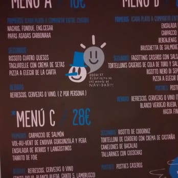 La Mia Tana - Este es el menú de navidad. - Pizza Near Me - Seville, SE La Mia Tana - Este es el menú de navidad. - Pizza Near Me - Seville, SE