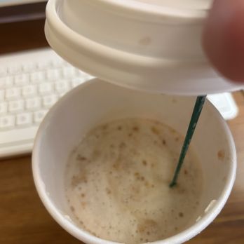 Starbucks - My grande caramel brûlée latte ($6.45 +tax) not even to the top - Coffee & Tea Near Me - Fresno, California Starbucks - My grande caramel brûlée latte ($6.45 +tax) not even to the top - Coffee & Tea Near Me - Fresno, California
