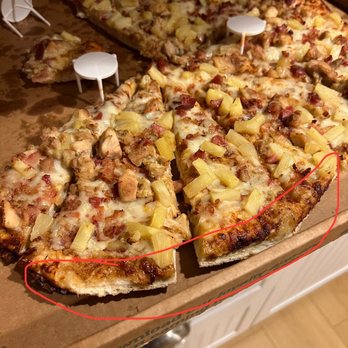 Mountain Mike's Pizza - Cut off crust? I'm assuming it got burned and they cut it off instead of remaking the pizza. - Pizza Near Me - Lake Forest, California Mountain Mike's Pizza - Cut off crust? I'm assuming it got burned and they cut it off instead of remaking the pizza. - Pizza Near Me - Lake Forest, California