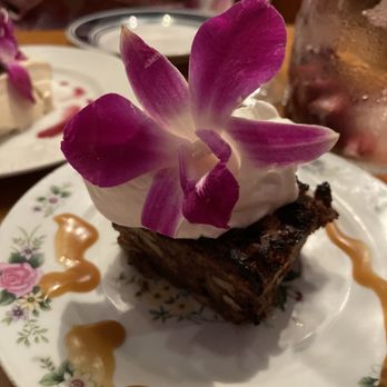 Palo Santo - Bread pudding- delicious! - Latin American Near Me - Brooklyn, New York